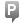 Maps Parking Icon 24x24 png